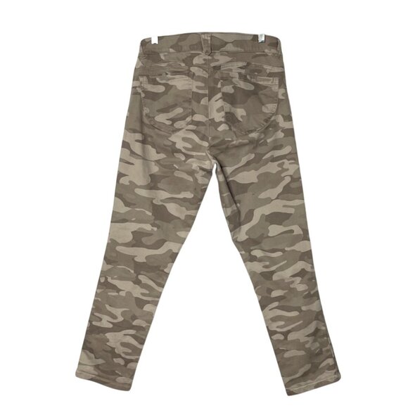 Democracy Women's Camo "Ab"solution Ankle Pants Size 12 Cotton Blend Stretch - Picture 2 of 5